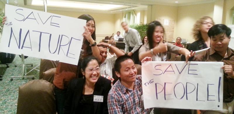 Role play worked very effectively in bringing issues to life in the workshop