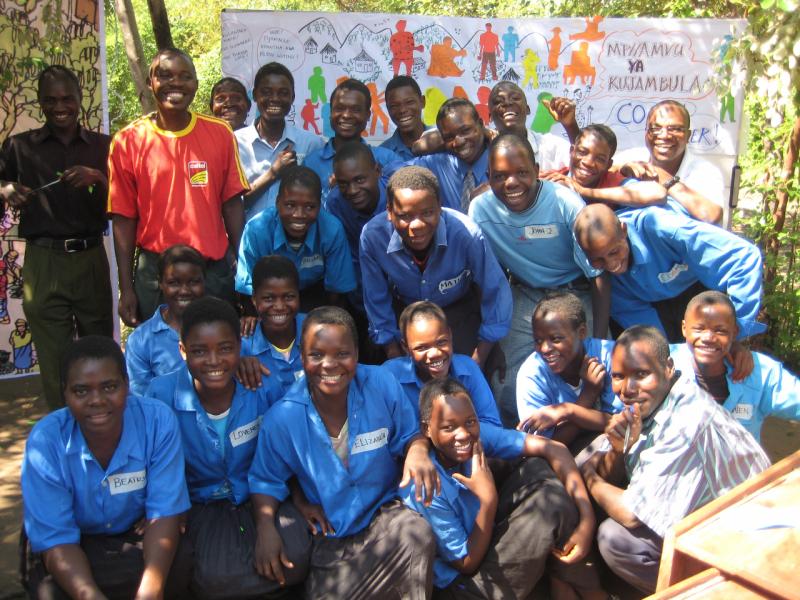 Introducing PNRM to school children in Malawi